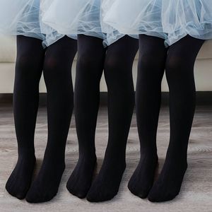 3-Pack Zachte Stretchy Panty's Voor Meisjes - Kleur Zwart, Comfortabel & Veelzijdig Voor Dagelijks Draag Of Outfits, Lente/Zomer Collectie, Dagelijks Draag | Eenvoudige Kleur | Zacht Gebreid