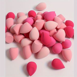 7st/18st Make-up Spons Set Gemengde Make-up Spons Geschikt voor Vloeibare BB Crème Poeder Toepassing Multi-kleur Make-up Spons Make-up Ei en Nat Poederdons