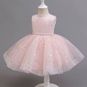 Meisjes Avondjurk, Geschikt voor Evenementenorganiseren, Kleur Getextureerde Dansvoorstelling, Sterrenmesh Ontwerp Niet Gemakkelijk Vervuilde