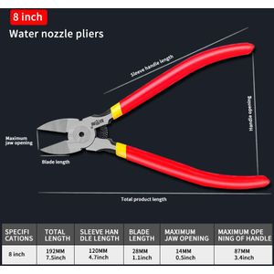 OUDISI Mondstuktang Schuine tang tang Micro Nipper