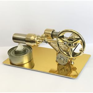 Laagtemperatuur Sterling Motor - Mechanische Warmteconversie, Geen Batterij Nodig, Ideaal voor Laboratorium- en Onderzoeksgebruik
