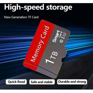 1tb Memory Card Class 10 Uhs-i Storage Card U1 Tf Card, Suitable For Tablets, Smartphones, Dash Cams, Cameras