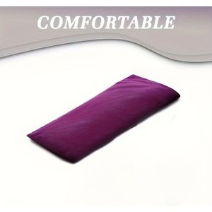 Microgolf Verwarmingskussen & Gezichtsmassage Kussen - Herbruikbaar Gewogen Oogmasker met Wasbare Hoes, & Blauw Ontwerp voor Thuiswerk Yoga Relaxatie, & Gezichtscontouring