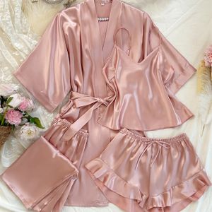 Jeugd Casual Comfortabele Slaapset met Bretelbroek en Lange Broek, 4-, voor Tieners