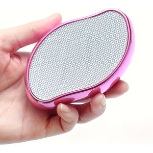 3 Kleuren Beschikbaar - Onpijnlijke, Herbruikbare Haarverwijderaar voor Mannen en Vrouwen: Exfoliatiegereedschap in Blauw/Roze/Gouden Beige voor Gladde Rug, Armen en Benen