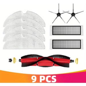 S6 Maxv S6 Pure S5 S4 E4 E35 E2/xiaomi 1/1s Robot Vacuum Cleaner: Get 1set Of Main Side Brush, Hepa Filter & Mop Cloth Parts Now!
