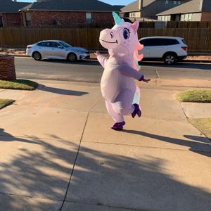 Kerstfeest Kostuum, Schattige Opblaasbare Onesie voor Mannen en Vrouwen, Geen Maatmeting Nodig