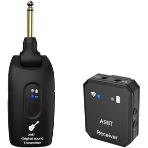 Dradenloos In-Ear Monitor Systeem, Geschikt voor Muzikanten en Zangers - Persoonlijk Draadloos IEM Headphones (1TX+1RX)