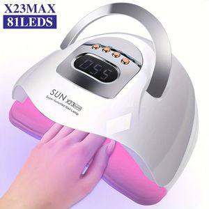 Nageldroger Machine LED Lamp voor Nagels 81LEDS Gel Polish Drooglamp met Sensor Nagelart Gereedschap