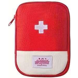 Draagbare Reis Medische Kit Zonder Benodigdheden, EHBO-Kit voor Thuis en Kantoor met Basis Essentials, Ideaal voor Feestdagen zoals Kerstmis en Black Friday