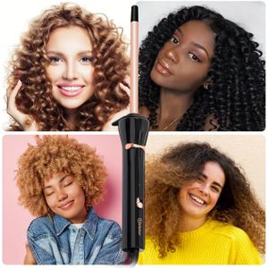 Thuis luchtkapjes, kort haar, permanent, instant noedels, elektrische krultang, klein formaat 9mm, kleine rol, Vlies