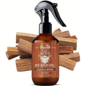 150ml Bruine Sandelhout Baardolie, Snelle Opname, Niet Vettig, voor een Stijlvollere Baard