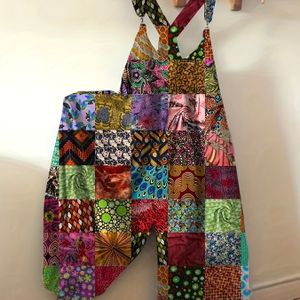 Grote Maten Jumpsuit Met Bloemenprint, Casual Mouwloze Jumpsuit Met Wijde Pijpen, Dameskleding In Grote Maten