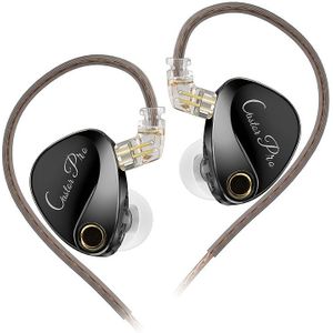 KZ Castor Pro Draadloze In-Ear Oordopjes met 2D Dynamisch Geluid, Aanpasbaar Volume & Microfoon, Comfortabel Oordop Design, 3.5mm Koptelefoon Jack, Compatibel met Smartphones
