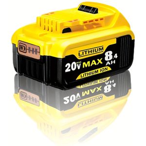 1 20v 8.4ah Power Tool Replacement Battery - Suitable For Dcb200, , Dcb201, Dcd Series Power Tools (flashlight, Angle Grinder)