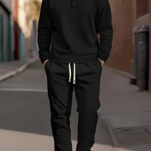 Herren Casual Sportieve Herfst-Winter Outfit Set