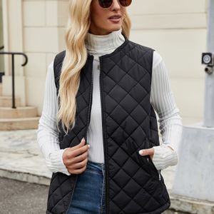 Herfst- en Wintermode Warm Vestjas