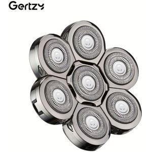 7 Mesjes Vervangende voor Elektrisch Scheerapparaat, Vervangingsscheerkop voor Elektrische Scheermes, Hoofd- en Gezichts-Scheerkop voor Elektrisch Scheersysteem, Cadeau voor Vaderdag