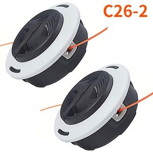 1x C26-2 Trimmer Head - Compatible With Fs55, Fs56, Fs70, , Fs90, Fs110, Fs120, Fs130 Models - , Plastic Construction, Efficient Lawn Care