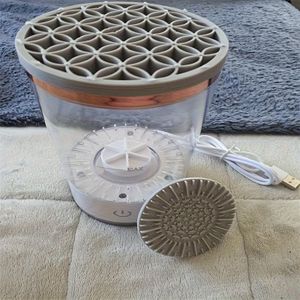 Make-up Kwasten Wasser & Droger met Sneldroog systeem, Compact Ontwerp voor Thuis en Reizen, Ideaal Cadeau voor Vrouwen Beauty Tools Verzorging