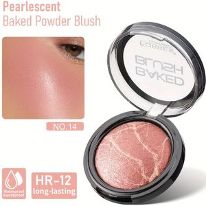Gebakken Poeder Blush - Fijn poeder. Compacte textuur. Contouring. Langdurig. Kerstmis. Black Friday artikelen
