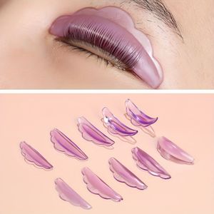 10 stuks Lash Lift Shields, Zelfklevende Wimperlift Schermen zonder lijm, Herbruikbare Lami Laminatie Roller Curler Pads voor Zachte Wimpers