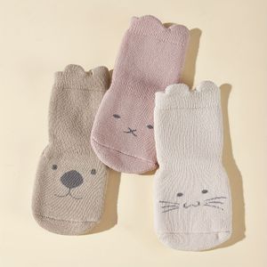 3-Paar Winter Warme Antislip Sokken voor Baby's & Eerste Stapjes - Dikke Thermische Vloersokken Geschikt voor Koud Weer, Alleen Handwas, Ideaal voor Wandelen