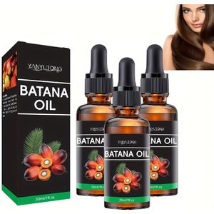 Honduras Batana Oil 3-Pack, 30ml per - Uniseks Volwassene 2-in-1 Shampoo & Conditioner voor Haar, Hydraterende -Verrijkte Formule, Versterkend & Voorkomt Haarbreuk, Geschikt voor Alle Haartypes