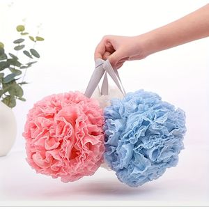 3 Stuks Maat Bad Loofah Verwijderen Spons Leuke Wrijven Handdoek Schuimende Douche Super Zachte Bloem Bad bal Mesh Spons