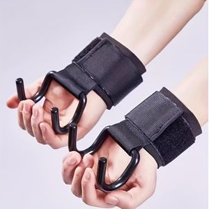Pull-up Assist Lifting Hooks, Wrist Support For Deadlifts, Anti-slip Grips, And Strength Training Straps.