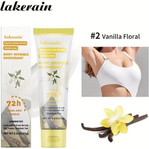 Lakerain Lichaam Onzichtbare Deodorant: Volledige Lichaamsgeur, 72 uur Geurcontrole, Aluminiumvrij, 3.0Oz (85G)