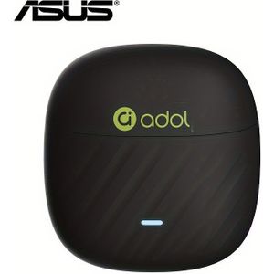 Asus Draadloze Oordopjes met Microfoon, In-Ear Gaming Muziekhoofdtelefoon met Oplaadcase en Lange Batterijduur