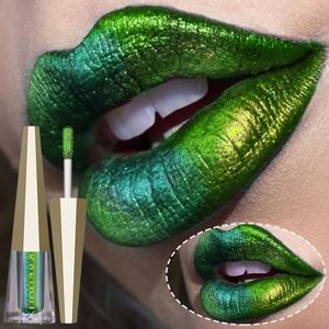 Lip Glaze, Waterdicht, , Sparkle, Gradient Kleur, Langdurig Make-up, Lip Gloss, Groen