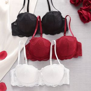 3 stuks Elegante Push-Up BH's voor Vrouwen - Comfortabel, Ademend met Volledige en Beugel