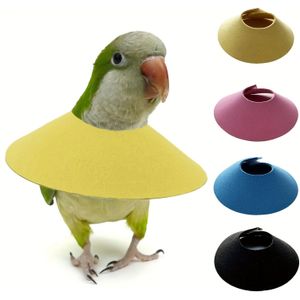 4 stuks Vogel Conische Kraag, Anti-Grab Vederen Plukken Wond Genezing Veiligheid Elizabethaanse Kraag, Beschermende Herstel Cones voor Kanarie Kaketoe Lovebirds Kaketoe Paradijsvogel