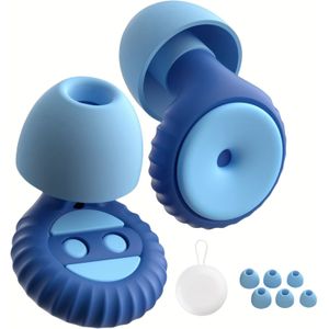 Sleeping Ear Plugs, Ultra-comfortable Silicone For Sleeping, Swimming, Travel, Work, , 8 Ear Tips /s/m/l