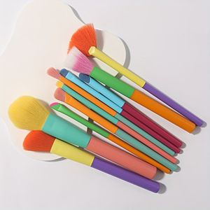 Make-upborstelset, oogschaduwborstel, borstel, poeder, blush, contouring, mengen, , schaduw, complete borstel voor beginners