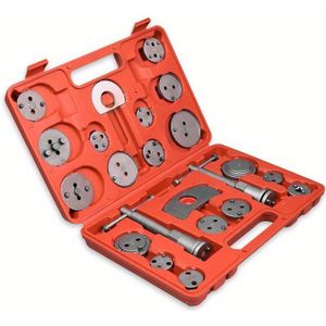 22pcs Brake Piston Resetter Universal Car Tool Kit Brake Set Blue Box Brake Reset Tool