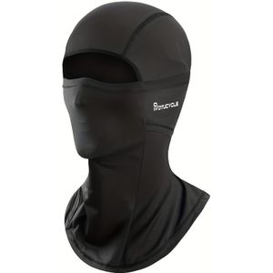 Het Nieuwe Ademende Gezichtsmasker, Volledige Pasvorm met Comfortabel Ice Fiber Stofmateriaal, Rekbaar, Geschikt voor Fietsen, Hardlopen, Skiën, Vissen, Buitensporten, Unisex