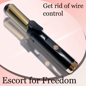 Draagbare Krultang voor Zowel Krullen als Stijlen | 28mm Diameter, Oplaadbare Batterij, USB Opladen