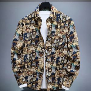 Heren Slim-Fit Anime-Geïnspireerde Beer & Sumo Worstelaar Kraagjas - Casual Knoopsluiting Blazer met Obi-Waist Strik-Accent, Wasmachinebestendig (Niet-Rekbaar Materiaal) voor & Casual Kleding