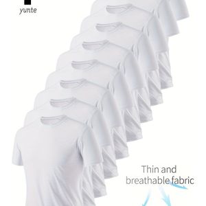 9- Heren Kleur Korte Mouw T-shirt, Lichtgewicht en Comfortabel Zomer Buitenkleding voor Gym Fitness Workout, Bewegingsstijl, Bewegingsgelegenheid, Conventionele Versie, Lente/Zomer/Herfst