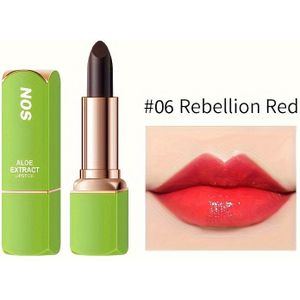 Aloe Vera Magische Kleurveranderende Lippenstift, Getinte Make-up Glanzende Lippenbalsem, Natuurlijke Langhoudende Hydraterende Lippenstift voor Vrouwen Valentijnsdag Geschenken