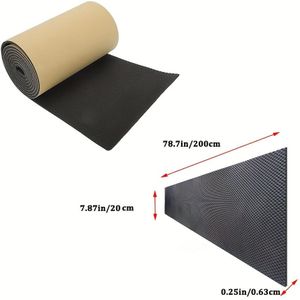 Car Door Garage Wall Corner Protectors, Eva Foam Garage Pole Pads, Self-adhesive Foam Bumper Protection, For Indoor Or Outdoor Use As Well As Warehouse Parking Lots.