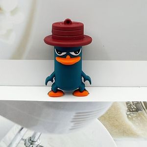 Cartoon Platypus USB-Stick 4GB 8GB 16GB 32GB 64GB 100GB Geheugenstick USB 2.0 USB Flash Drive Studenten Cadeau Kerstcadeaus