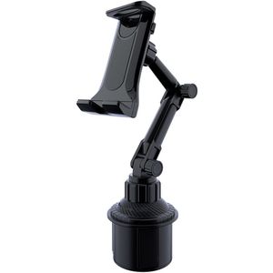 360° Verstelbare Auto Bekerhouder, Geschikt voor Tablets en Telefoons - Duurzaam ABS, Eenvoudige Installatie