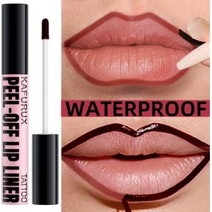 Kleurvast, Lente en Zomer Elegante Mode Cosmetica, Waterdicht, Zweetbestendig, Niet plakkerige Lipgloss, Lippenstift, Lip Tint, Lip Liner, Langdurige kleuren make-up, Draagbare reismake-up