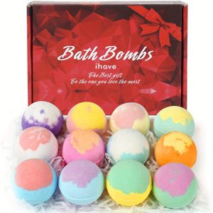2/4/8/12 Pack Rozengeur Badbommen, Handgemaakt met Rijke Schuim, Perfect Cadeau voor Verjaardag, Kerstmis, Valentijnsdag, Moederdag - Geschikt voor Huid