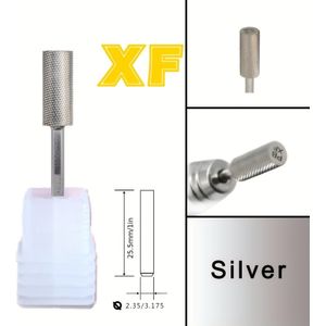 5,35 Kleine cilinder Zilveren Tungstenstalen Carbide nagelboor frezen accessoires