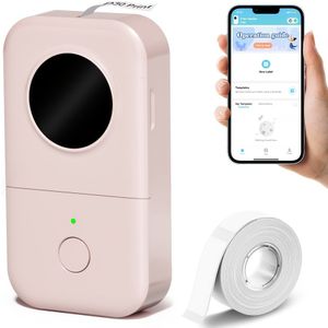 Phomemo D30 Draagbare Etiketmaker met Tape - Draadloze Handheld Mini Printer, Eenvoudige Smartphone Connectiviteit, Oplaadbaar voor Thuis & Kantoor Organisatie